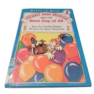 "Henry And Mudge and the Best Day of All" Cynthia Rylant Level 2 Reader Kids